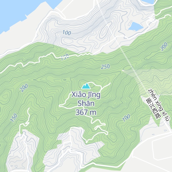 Map of Xiǎo Jīng Shān