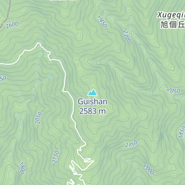 Map of Guishan