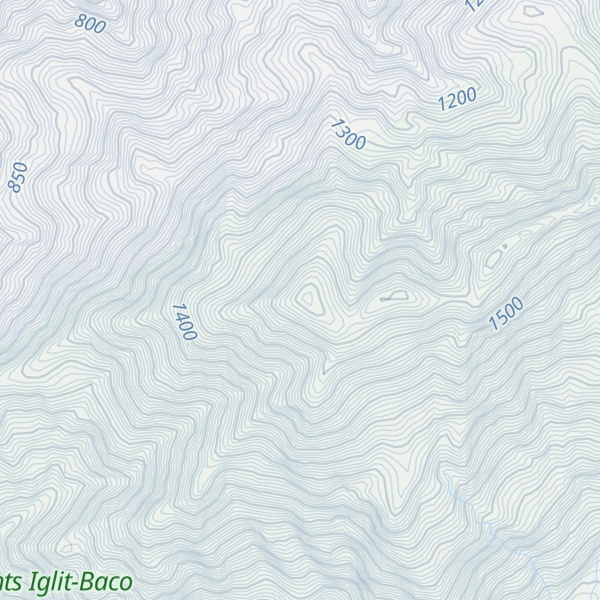 Map of Mount Indie