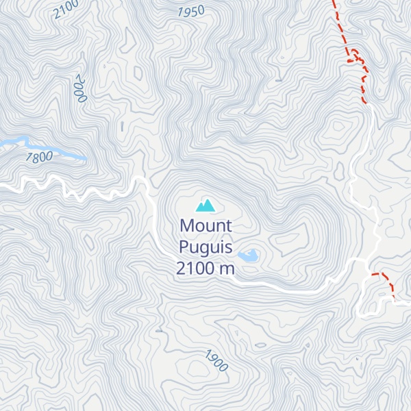 Map of Mount Puguis