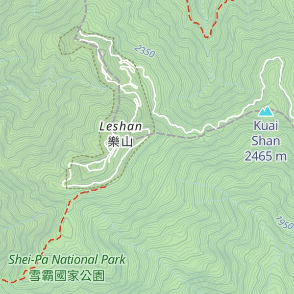 Map of Yánbì