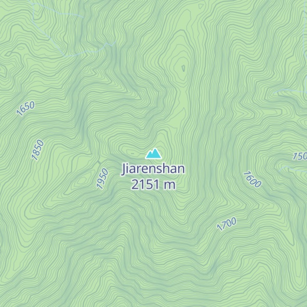 Map of Jiarenshan
