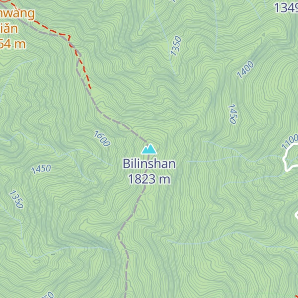 Map of Bilinshan