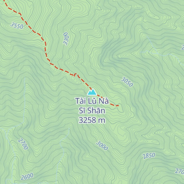 Map of Tài Lǔ Nà Sī Shān