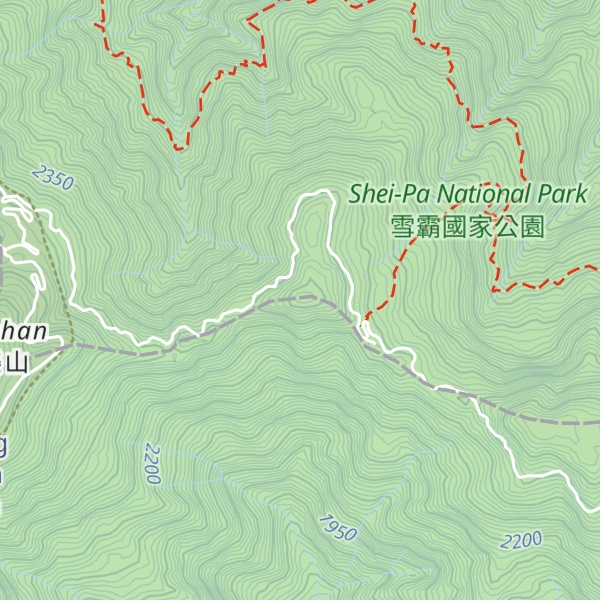 Map of Kuai Shan
