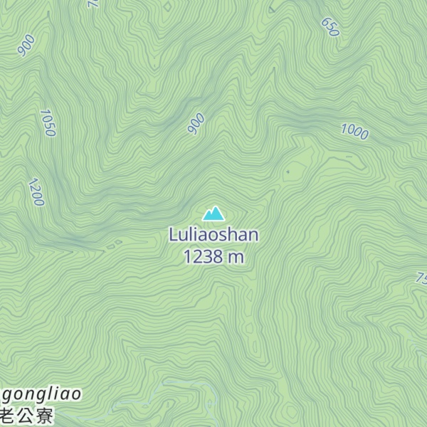 Map of Luliaoshan