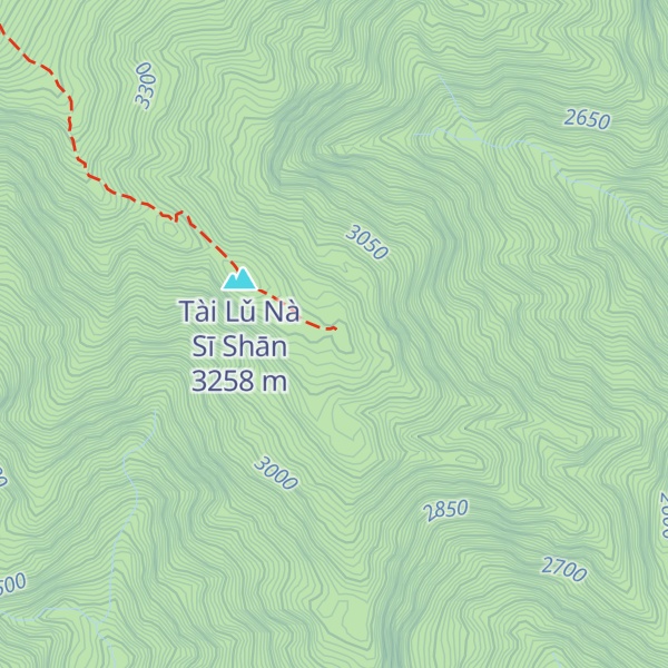 Map of Tailunasi Shan