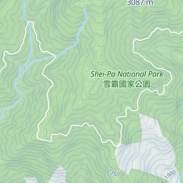 Map of Zhimahanshan