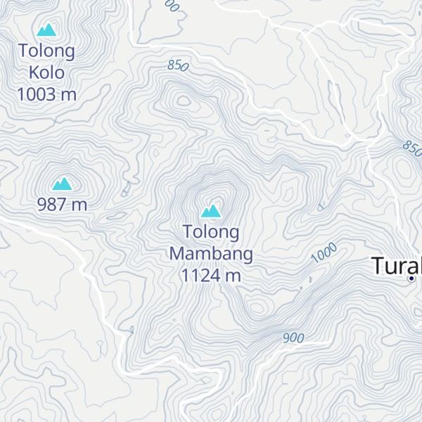 Map of Tolong Mambang