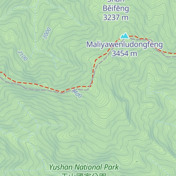 Map of Maliyawenlushan