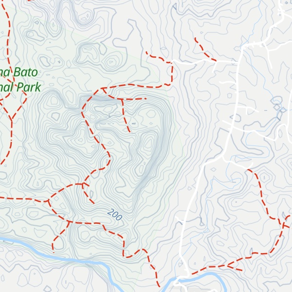 Map of Mount Silid