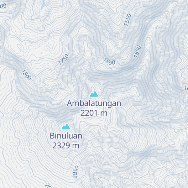 Map of Ambalatungan