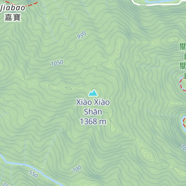 Map of Xiào Xiào Shān