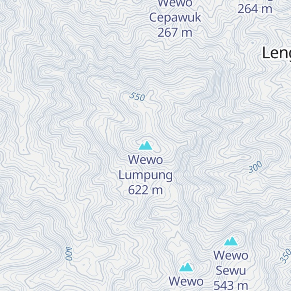 Map of Wewo Lumpung