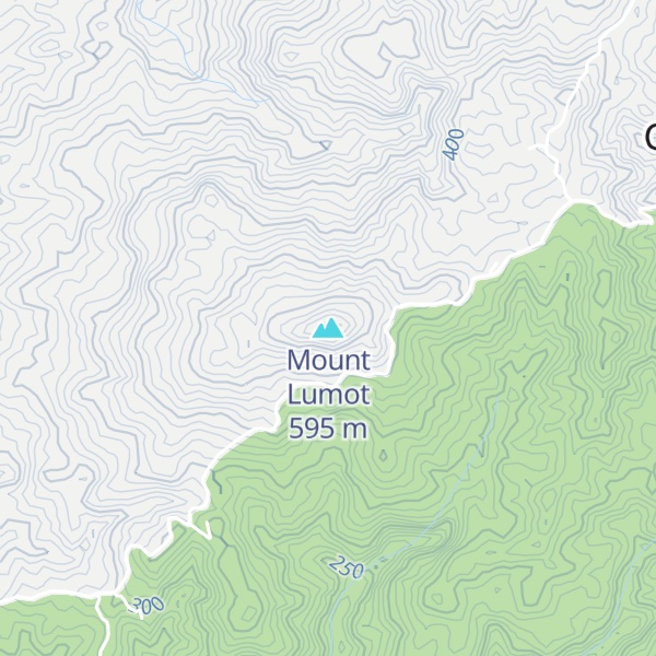 Map of Mount Lumot