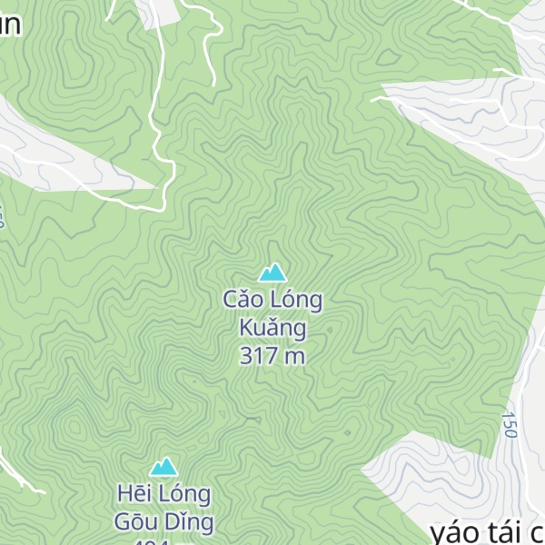 Map of Cǎo Lóng Kuǎng