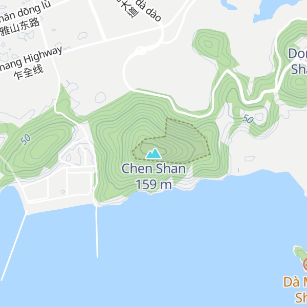Map of Chen Shan