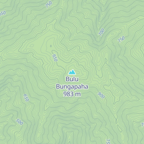 Map of Bulu Bungapaha