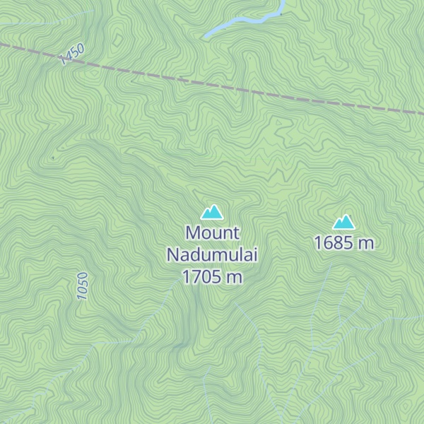 Map of Mount Nadumulai
