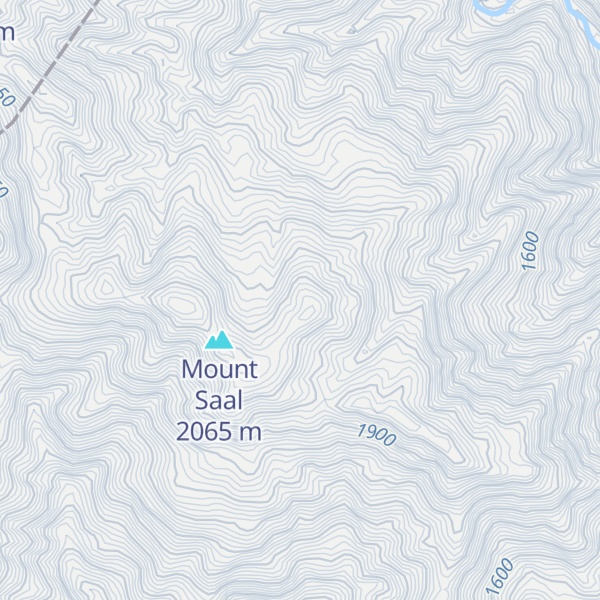 Map of Mount Malamot