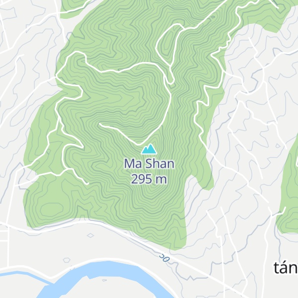 Map of Ma Shan