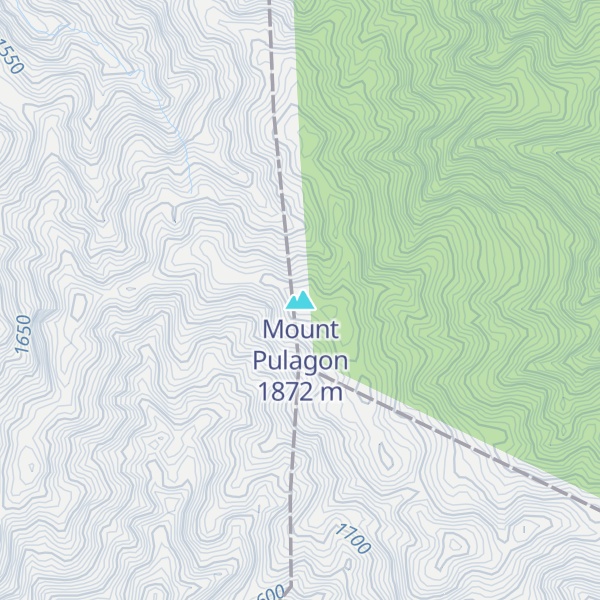 Map of Mount Pulagon