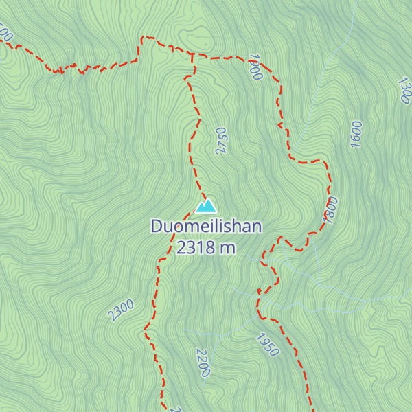 Map of Duomeilishan