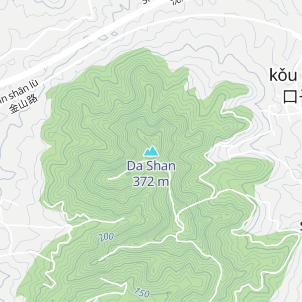 Map of Da Shan