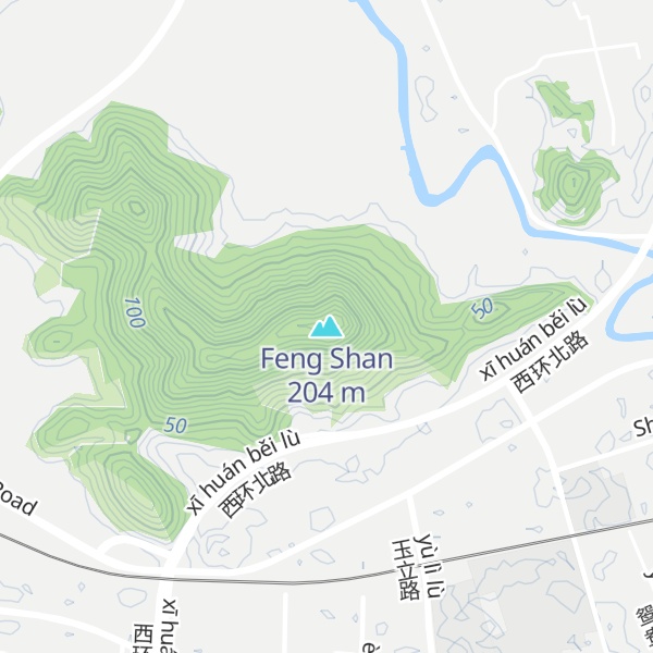 Map of Feng Shan