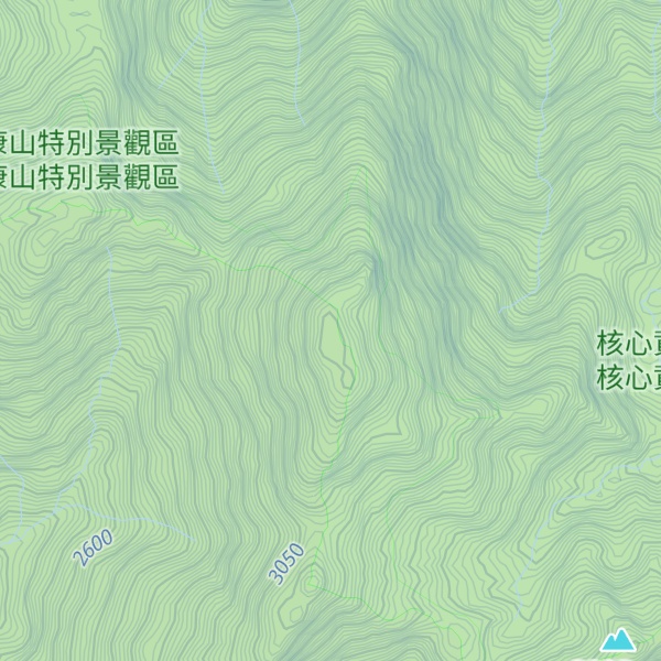 Map of Xinkang Shan