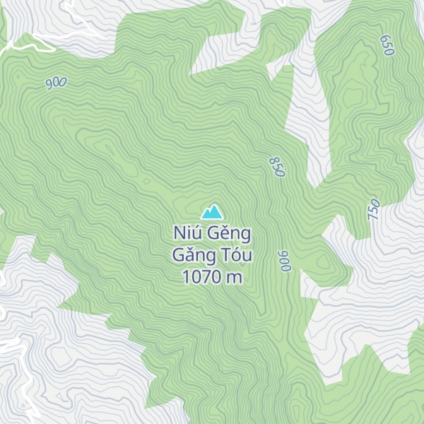 Map of Niú Gěng Gǎng Tóu