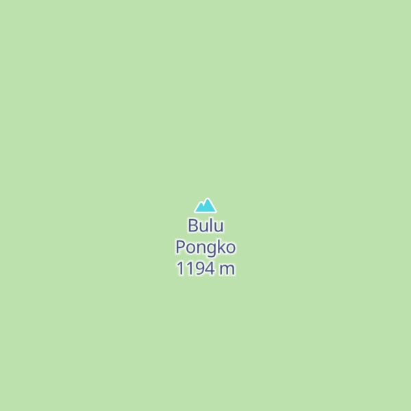 Map of Bulu Pongko