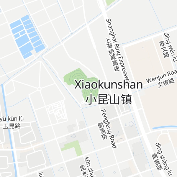 Map of Xiaokunshan Hill