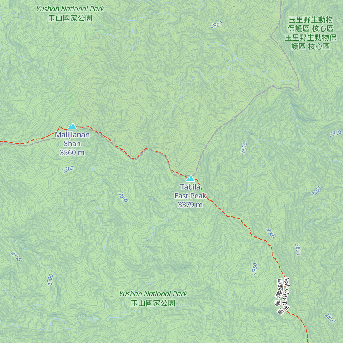 Malijianan Cabin map
