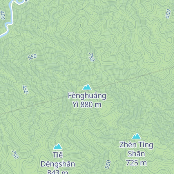 Map of Fènghuáng Yì
