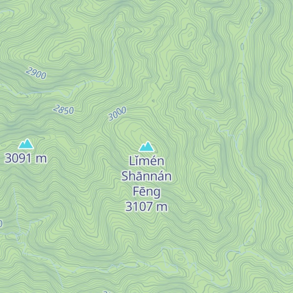 Map of Lǐmén Shānnán Fēng