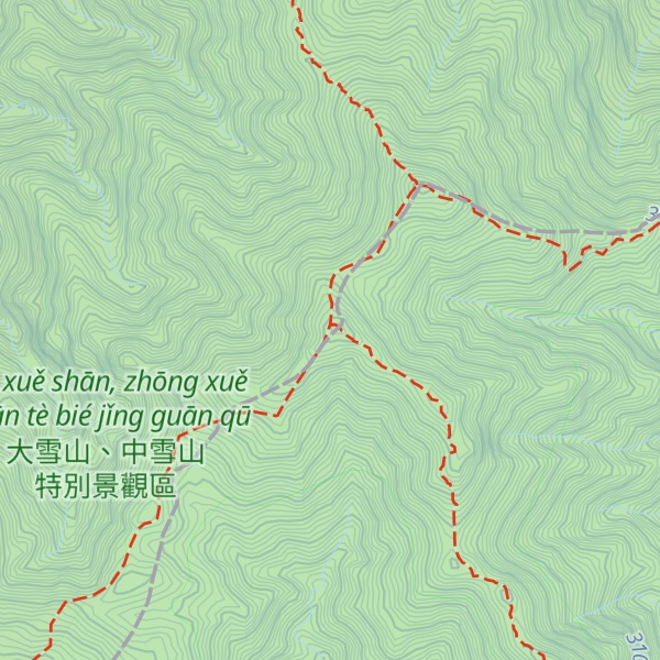 Map of Qijunshan