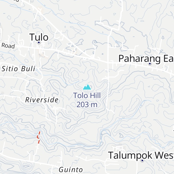 Map of Tolo Hill