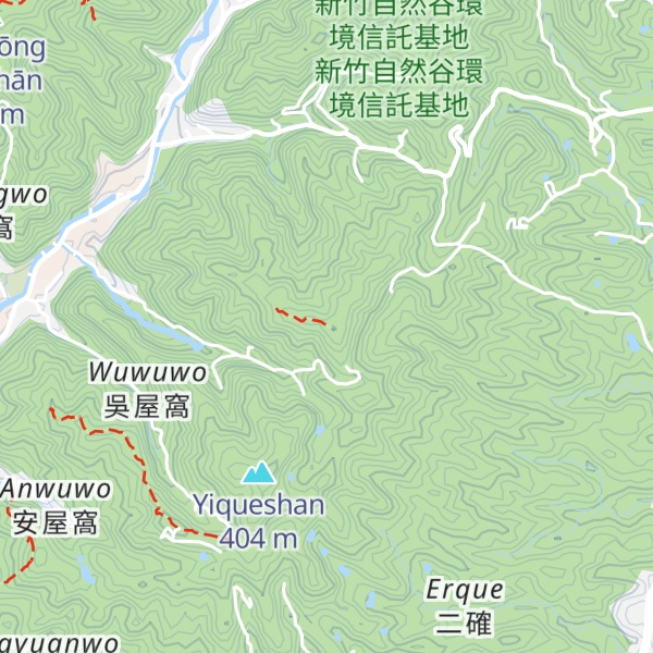 Map of Shakengshan