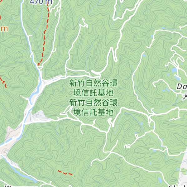 Map of Nán Hé Shān