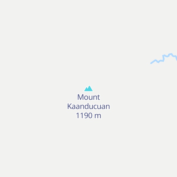 Map of Mount Kaanducuan