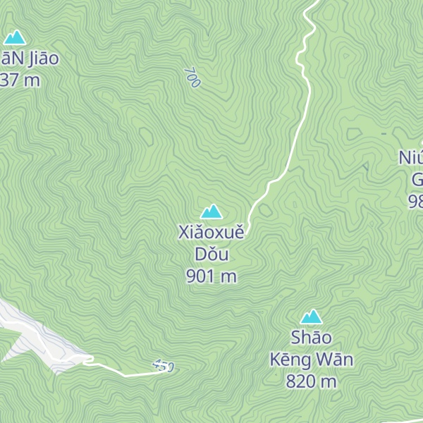 Map of Xiǎoxuě Dǒu