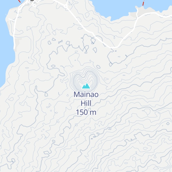 Map of Mainao Hill
