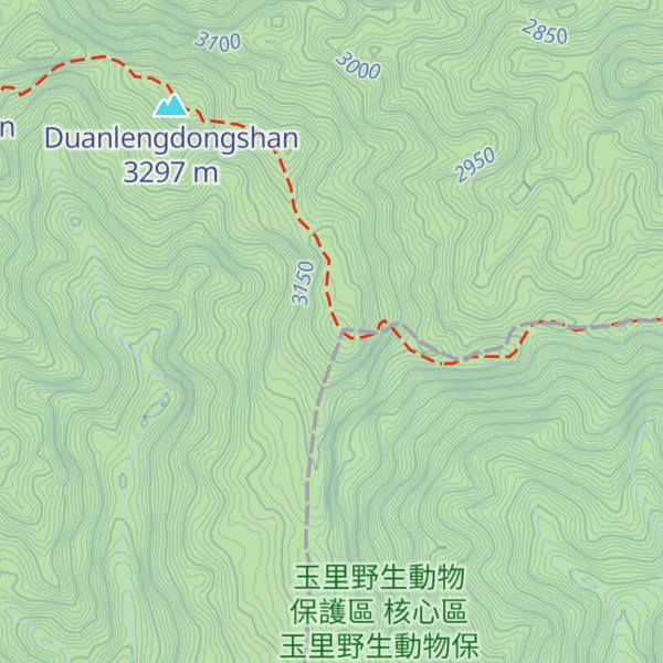 Map of Yixiqingmazhi Shan