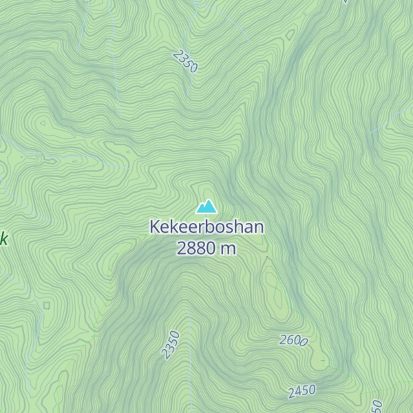 Map of Kekeerboshan