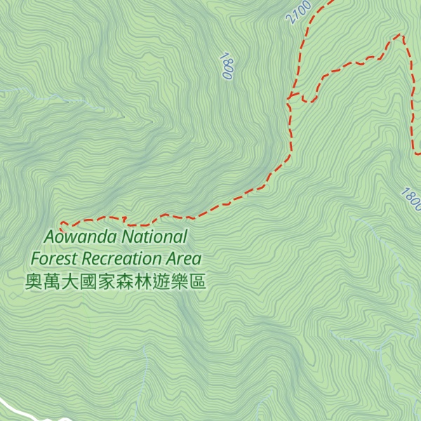 Map of Beiwandashan