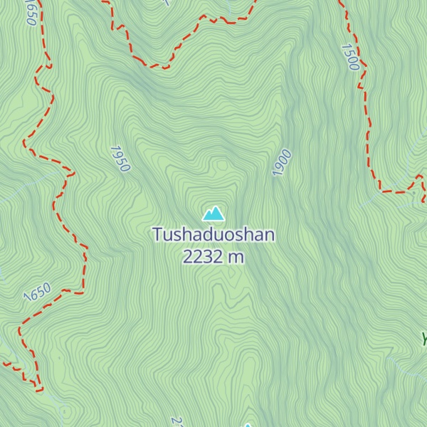 Map of Tushaduoshan