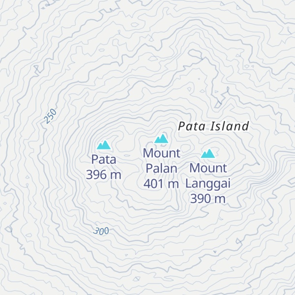 Map of Mount Payao
