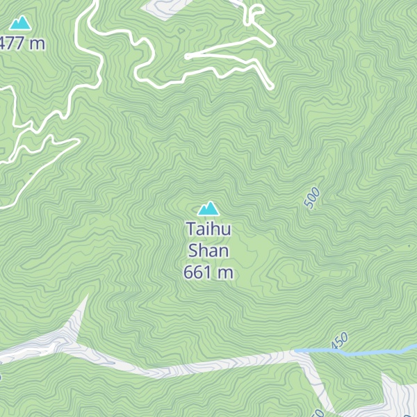 Map of Taihu Shan