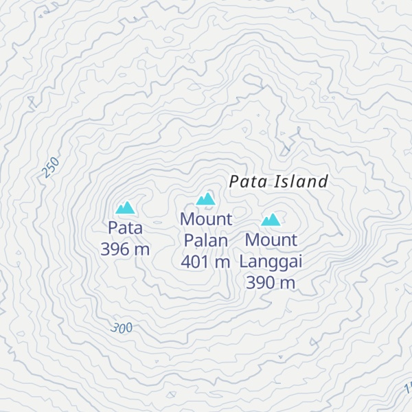 Map of Parang Parang Hill